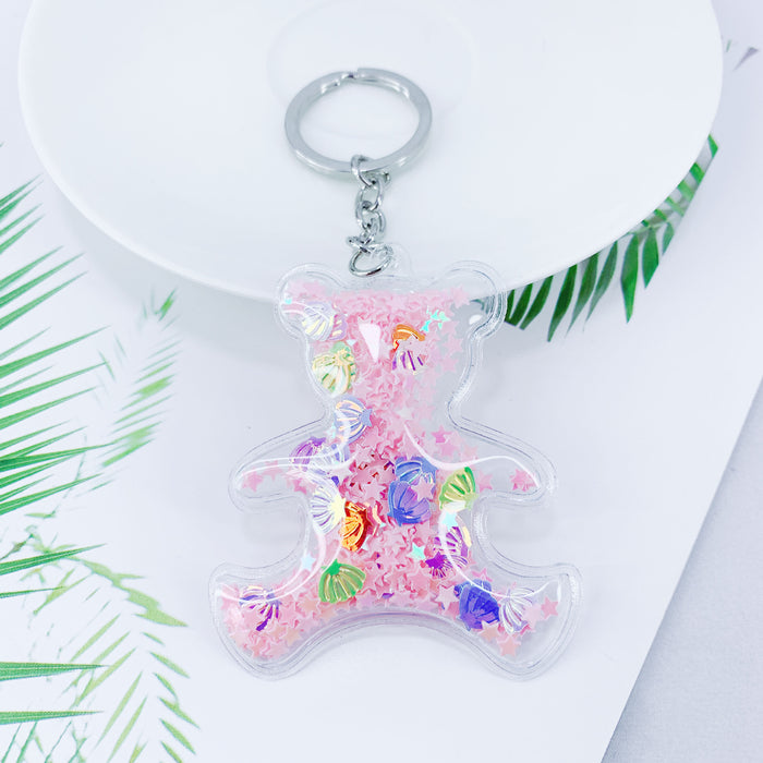 Jewelry WholesaleWholesale PVC Sequin key chain MOQ ≥ 10 JDC-KC-YZ013 Keychains 永泽 %variant_option1% %variant_option2% %variant_option3%  Factory Price JoyasDeChina Joyas De China