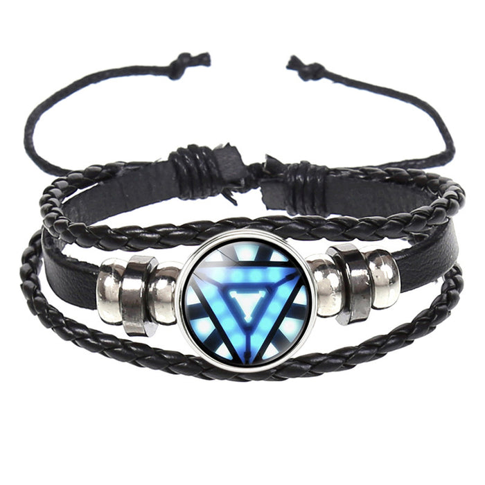 Wholesale Luminous Leather Bracelet (M) JDC-BT-SaiH006