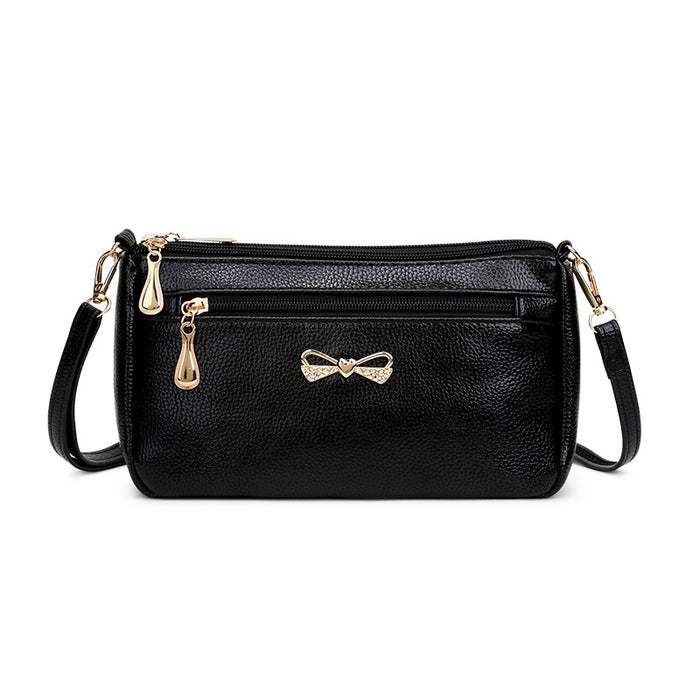 Wholesale Shoulder Bag PU Bow Small Square Bag Diagonal JDC-SD-Meiw002