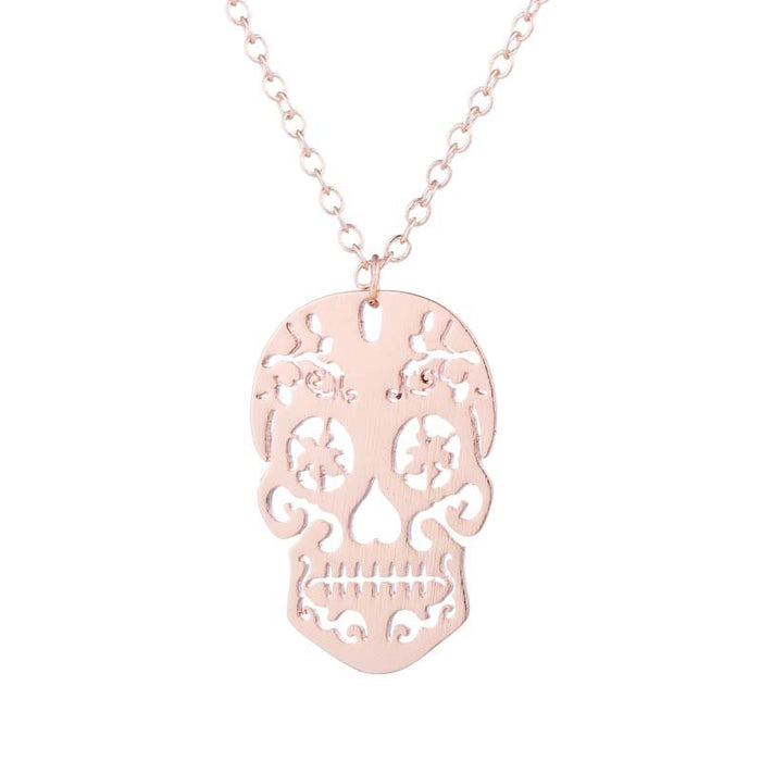 Wholesale retro horror hollow pendant necklace JDC-NE-GSJS005