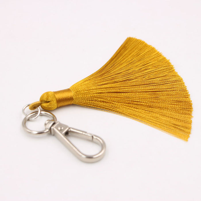 Jewelry WholesaleWholesale Tassel Bag Pendant Keychain JDC-KC-Zuge035 Keychains 祖格 %variant_option1% %variant_option2% %variant_option3%  Factory Price JoyasDeChina Joyas De China