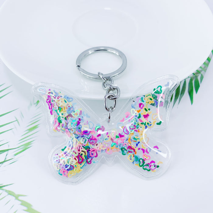 Jewelry WholesaleWholesale PVC Sequin key chain MOQ ≥ 10 JDC-KC-YZ013 Keychains 永泽 %variant_option1% %variant_option2% %variant_option3%  Factory Price JoyasDeChina Joyas De China