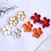 Jewelry WholesaleWholesale geometric three-dimensional flower alloy stud earrings JDC-ES-Lai002 Earrings 恋艾 %variant_option1% %variant_option2% %variant_option3%  Factory Price JoyasDeChina Joyas De China