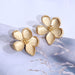 Jewelry WholesaleWholesale geometric three-dimensional flower alloy stud earrings JDC-ES-Lai002 Earrings 恋艾 %variant_option1% %variant_option2% %variant_option3%  Factory Price JoyasDeChina Joyas De China