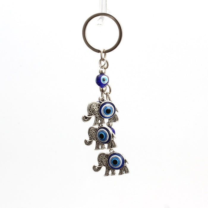 Jewelry WholesaleWholesale blue eye keychain JDC-KC-baiding002 Keychains 佰定 %variant_option1% %variant_option2% %variant_option3%  Factory Price JoyasDeChina Joyas De China