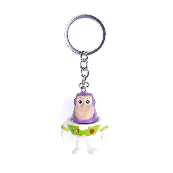 Wholesale of Cute Plastic Keychains JDC-KC-QMou023