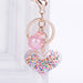 Jewelry WholesaleWholesale Acrylic Transparent Heart Shape Keychain JDC-KC-WuoD006 Keychains 沃铎 %variant_option1% %variant_option2% %variant_option3%  Factory Price JoyasDeChina Joyas De China