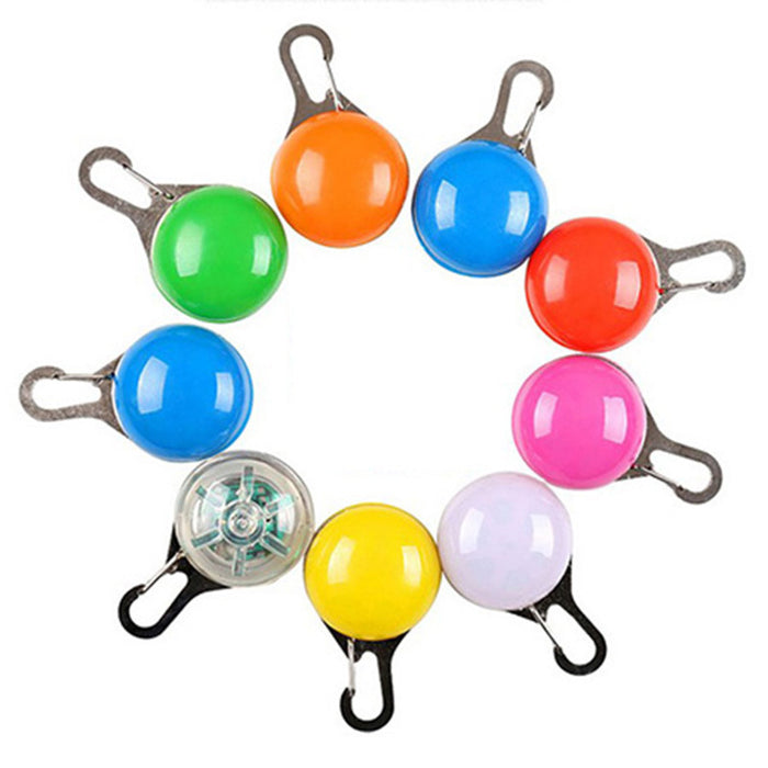 Wholesale random plastic pet led luminous pendant luminous anti-lost flash JDC-FT-XuanD002