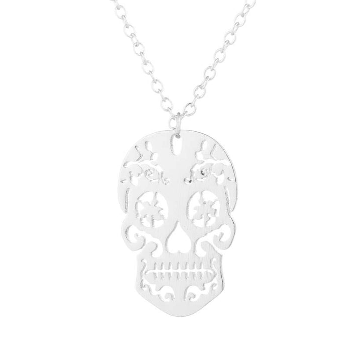 Wholesale retro horror hollow pendant necklace JDC-NE-GSJS005