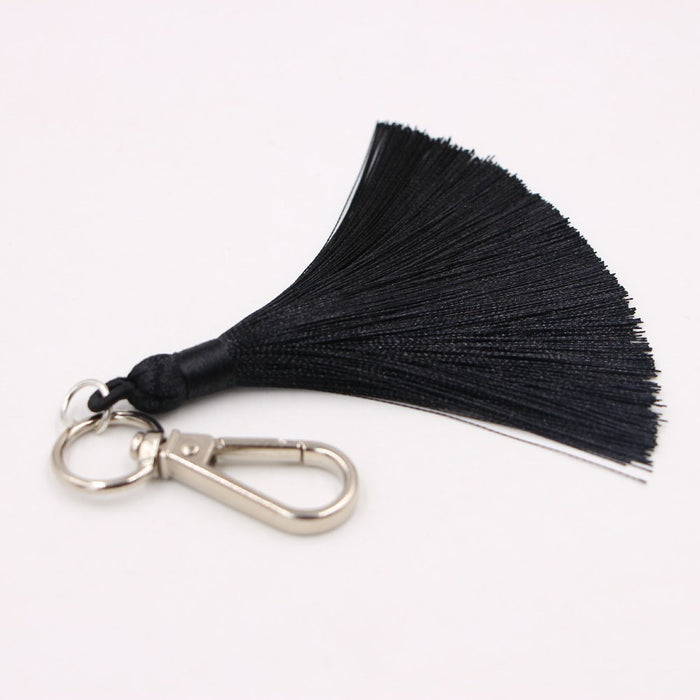 Jewelry WholesaleWholesale Tassel Bag Pendant Keychain JDC-KC-Zuge035 Keychains 祖格 %variant_option1% %variant_option2% %variant_option3%  Factory Price JoyasDeChina Joyas De China