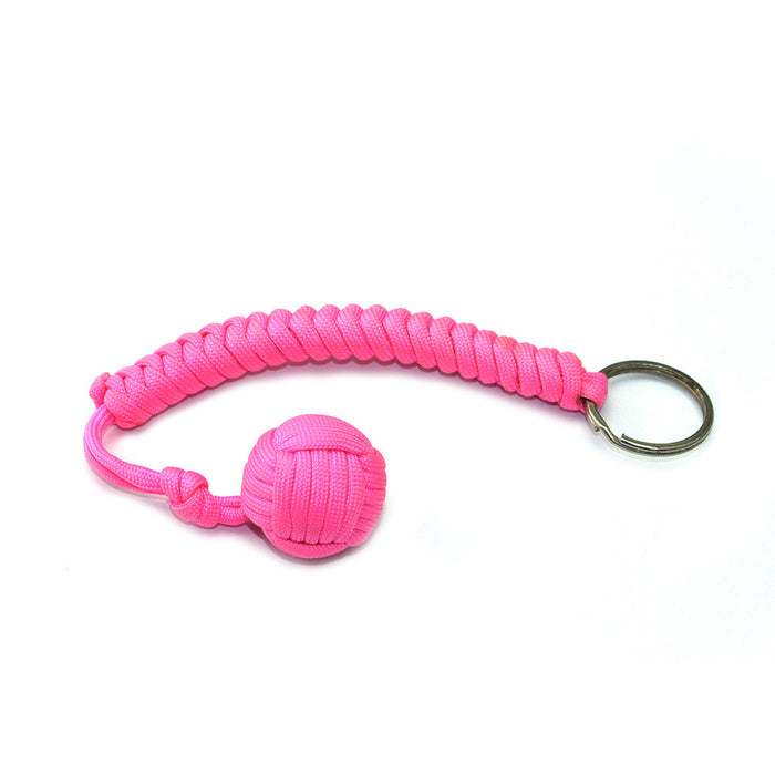 Wholesale Polyester Nylon Outdoor Keychains MOQ≥2 JDC-KC-LeDao001