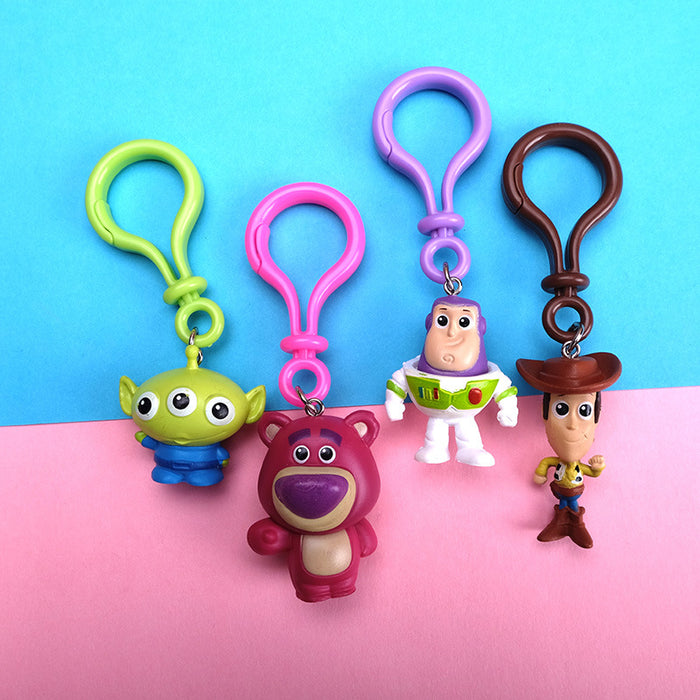 Wholesale of Cute Plastic Keychains JDC-KC-QMou023