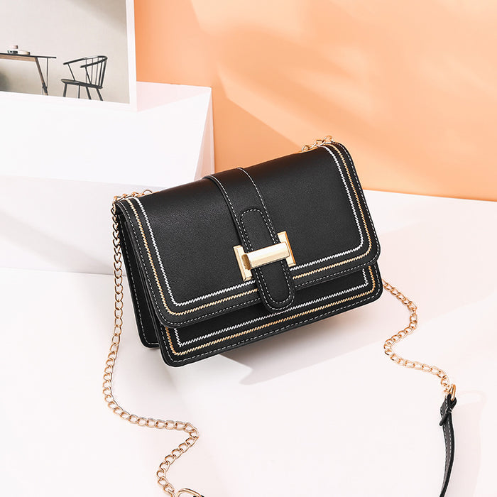 Wholesale Shoulder Bag PU Magnetic Small Square Bag Diagonal JDC-SD-Chengy002