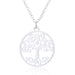 Jewelry WholesaleWholesale stainless steel round skeleton tree of life necklace JDC-NE-SS007 Necklaces 双硕 %variant_option1% %variant_option2% %variant_option3%  Factory Price JoyasDeChina Joyas De China