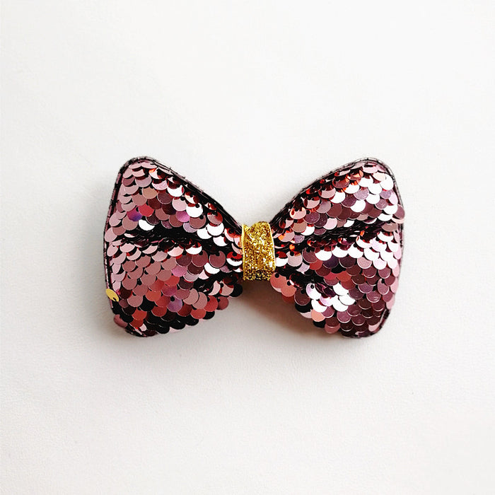 Jewelry WholesaleWholesale Sequins Large Bow Kids Hair Clips （F)JDC-HC-Manlun007 Hair Clips 漫沦 %variant_option1% %variant_option2% %variant_option3%  Factory Price JoyasDeChina Joyas De China