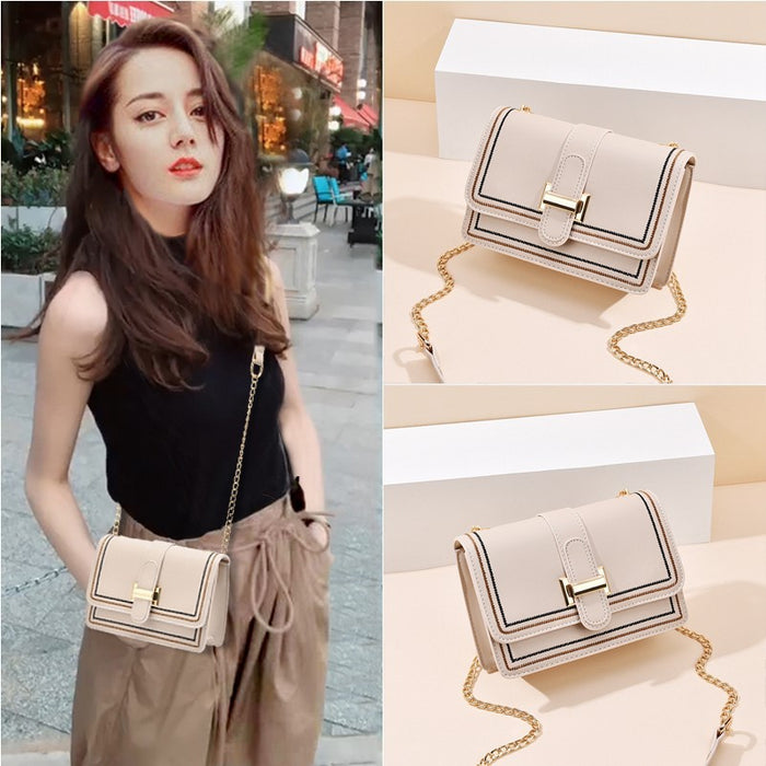 Wholesale Shoulder Bag PU Magnetic Small Square Bag Diagonal JDC-SD-Chengy002