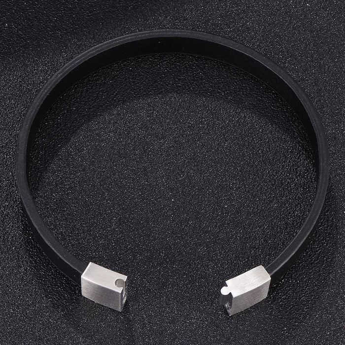 Jewelry WholesaleWholesale Leather Cord Stainless Steel Braided Bracelet JDC-BT-RShen010 Bracelet 日盛 %variant_option1% %variant_option2% %variant_option3%  Factory Price JoyasDeChina Joyas De China