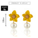 Jewelry WholesaleWholesale pearl flower earrings JDC-ES-C464 Earrings 陌茗 %variant_option1% %variant_option2% %variant_option3%  Factory Price JoyasDeChina Joyas De China