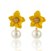 Jewelry WholesaleWholesale pearl flower earrings JDC-ES-C464 Earrings 陌茗 %variant_option1% %variant_option2% %variant_option3%  Factory Price JoyasDeChina Joyas De China