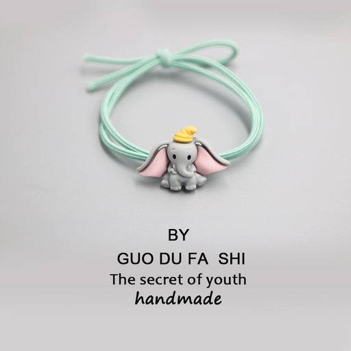 Jewelry WholesaleWholesale Dumbo Hair Rope High Elastic Rubber Band Cute Elephant JDC-HS-GDu005 Hair Scrunchies 欧魅 %variant_option1% %variant_option2% %variant_option3%  Factory Price JoyasDeChina Joyas De China