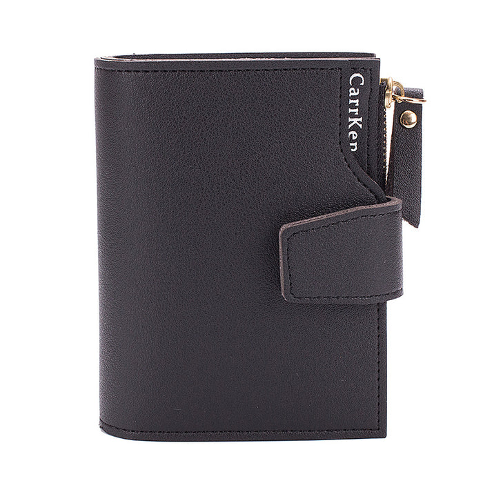 Jewelry WholesaleWholesale Short Zipper Card Holder Multifunctional Trifold Wallet JDC--WT-ZhaoP002 Wallet 朝飘 %variant_option1% %variant_option2% %variant_option3%  Factory Price JoyasDeChina Joyas De China