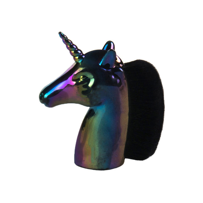 Wholesale Makeup Brush Foundation Brush Single Horse Head Unicorn Rayon Plastic MOQ≥3 JDC-MB-YXN001