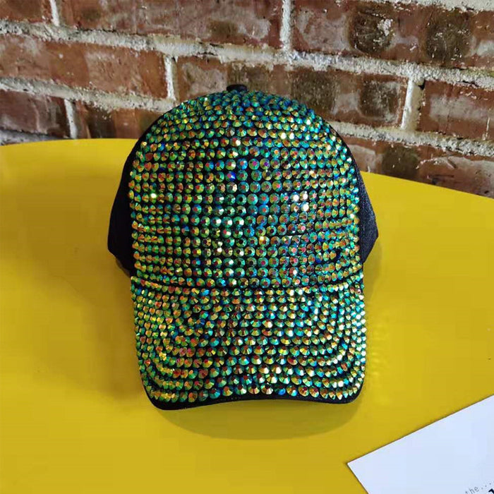 Jewelry WholesaleWholesale Cotton Polyester Rhinestone Baseball Hat JDC-FH-NLS030 Fashionhat 倪罗诗 %variant_option1% %variant_option2% %variant_option3%  Factory Price JoyasDeChina Joyas De China