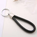 Jewelry WholesaleWholesale Braided Leather Rope Metal  Lanyard KeyChain MOQ≥2 JDC-KC-HuaY001 Keychains 华耀 %variant_option1% %variant_option2% %variant_option3%  Factory Price JoyasDeChina Joyas De China