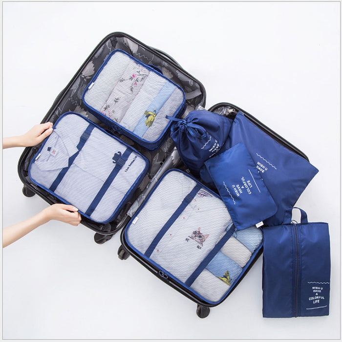 Wholesale Oxford Cloth Travel Storage Bags 7 Pcs/Set JDC-SB-HAO001