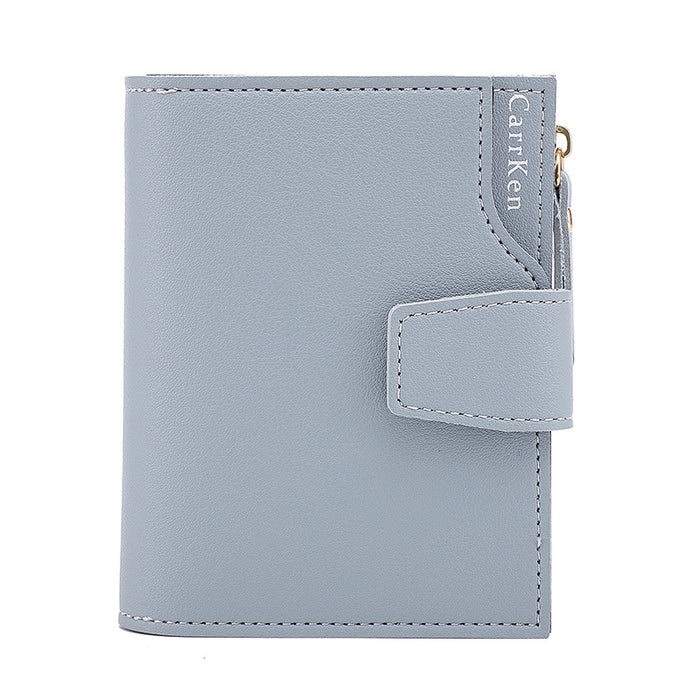 Jewelry WholesaleWholesale Short Zipper Card Holder Multifunctional Trifold Wallet JDC--WT-ZhaoP002 Wallet 朝飘 %variant_option1% %variant_option2% %variant_option3%  Factory Price JoyasDeChina Joyas De China