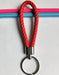 Jewelry WholesaleWholesale Braided Leather Rope Metal  Lanyard KeyChain MOQ≥2 JDC-KC-HuaY001 Keychains 华耀 %variant_option1% %variant_option2% %variant_option3%  Factory Price JoyasDeChina Joyas De China