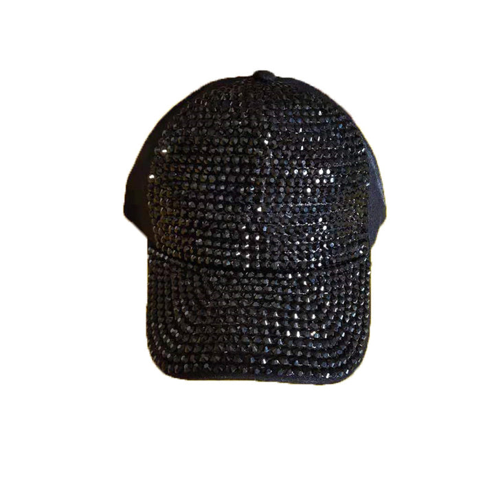 Jewelry WholesaleWholesale Cotton Polyester Rhinestone Baseball Hat JDC-FH-NLS030 Fashionhat 倪罗诗 %variant_option1% %variant_option2% %variant_option3%  Factory Price JoyasDeChina Joyas De China