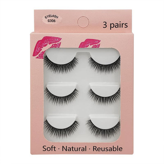 Jewelry WholesaleWholesale imitation mink false eyelashes JDC-EY-LanJL001 Eyelashes 蓝睛琳 %variant_option1% %variant_option2% %variant_option3%  Factory Price JoyasDeChina Joyas De China