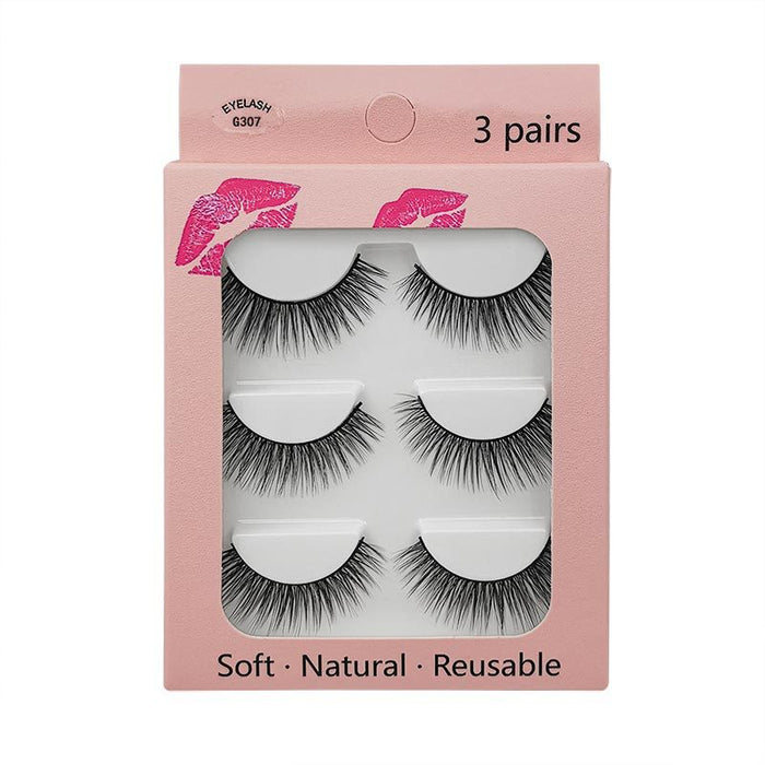 Jewelry WholesaleWholesale imitation mink false eyelashes JDC-EY-LanJL001 Eyelashes 蓝睛琳 %variant_option1% %variant_option2% %variant_option3%  Factory Price JoyasDeChina Joyas De China