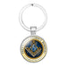 Jewelry WholesaleWholesale Masonic Badge Time Gemstone Alloy Glass Keychain JDC-KC-NingX003 Keychains 柠祥 %variant_option1% %variant_option2% %variant_option3%  Factory Price JoyasDeChina Joyas De China