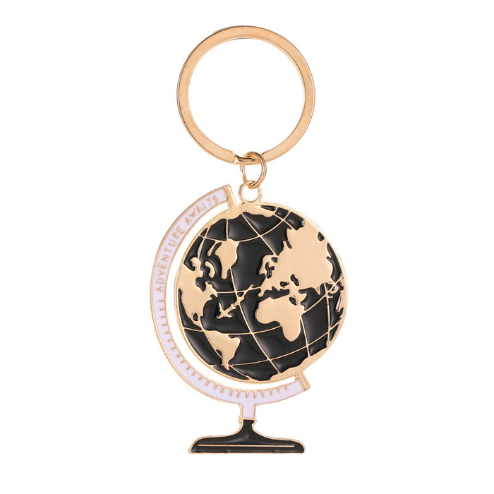 Wholesale cute cartoon planet metal keychain JDC-KC-A001