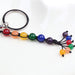 Jewelry WholesaleWholesale Six Color Woven LGBT PRIDE Same Gender Rainbow Keychain MOQ≥2 JDC-KC-HaoL002 Keychains 豪灵 %variant_option1% %variant_option2% %variant_option3%  Factory Price JoyasDeChina Joyas De China