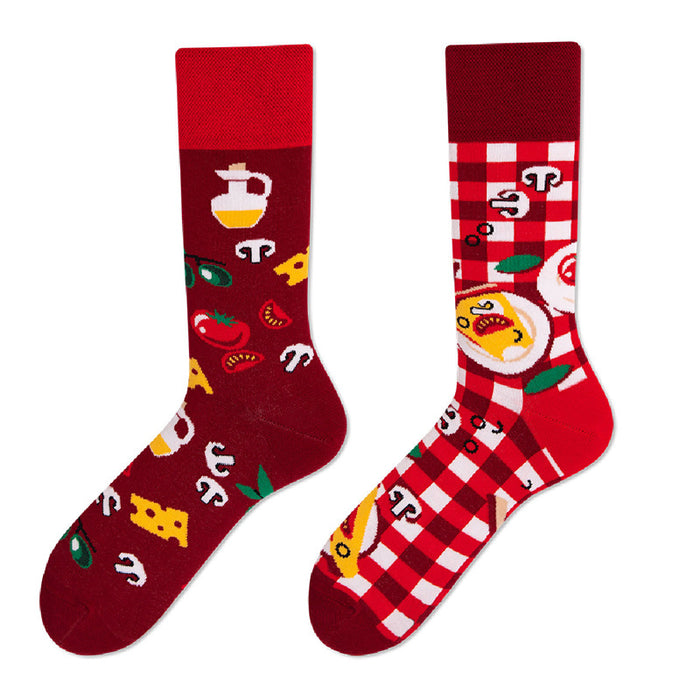 Wholesale personality cartoon ab tide socks sports long tube cotton socks MOQ≥12 JDC-SK-AChuan001