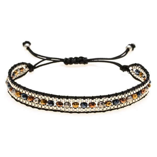 Wholesale hand woven bracelet vintage ethnic style jewelry JDC-BT-ZheQ017