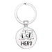 Jewelry WholesaleWholesale Best Super Dad Alloy Glass Father's Day Keychain JDC-KC-NingX006 Keychains 柠祥 %variant_option1% %variant_option2% %variant_option3%  Factory Price JoyasDeChina Joyas De China