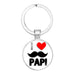 Jewelry WholesaleWholesale Best Super Dad Alloy Glass Father's Day Keychain JDC-KC-NingX006 Keychains 柠祥 %variant_option1% %variant_option2% %variant_option3%  Factory Price JoyasDeChina Joyas De China