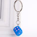 Jewelry WholesaleWholesale hot selling resin color dice KeyChain Pendant JDC-KC-WuoD012 Keychains 沃铎 %variant_option1% %variant_option2% %variant_option3%  Factory Price JoyasDeChina Joyas De China