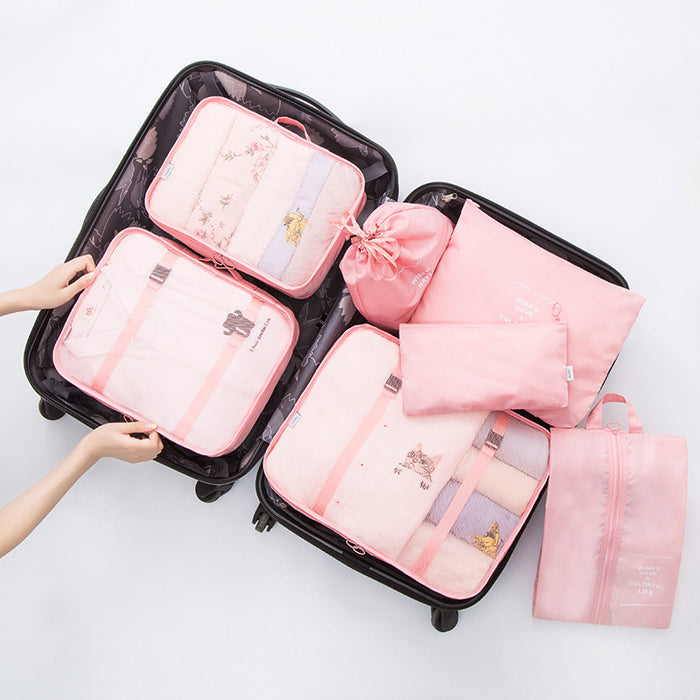 Wholesale Oxford Cloth Travel Storage Bags 7 Pcs/Set JDC-SB-HAO001