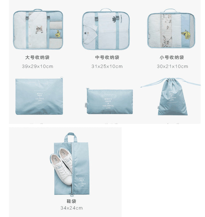 Wholesale Oxford Cloth Travel Storage Bags 7 Pcs/Set JDC-SB-HAO001