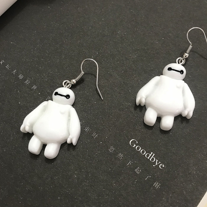 Wholesale Earrings Plastic Cute Ear hooks MOQ≥2 JDC-ES-Shier024