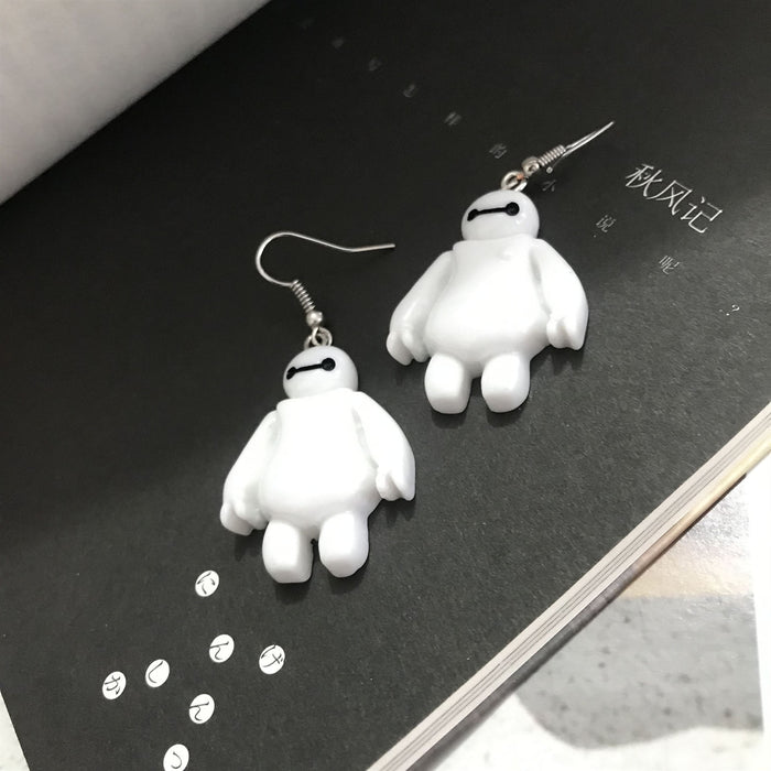 Wholesale Earrings Plastic Cute Ear hooks MOQ≥2 JDC-ES-Shier024