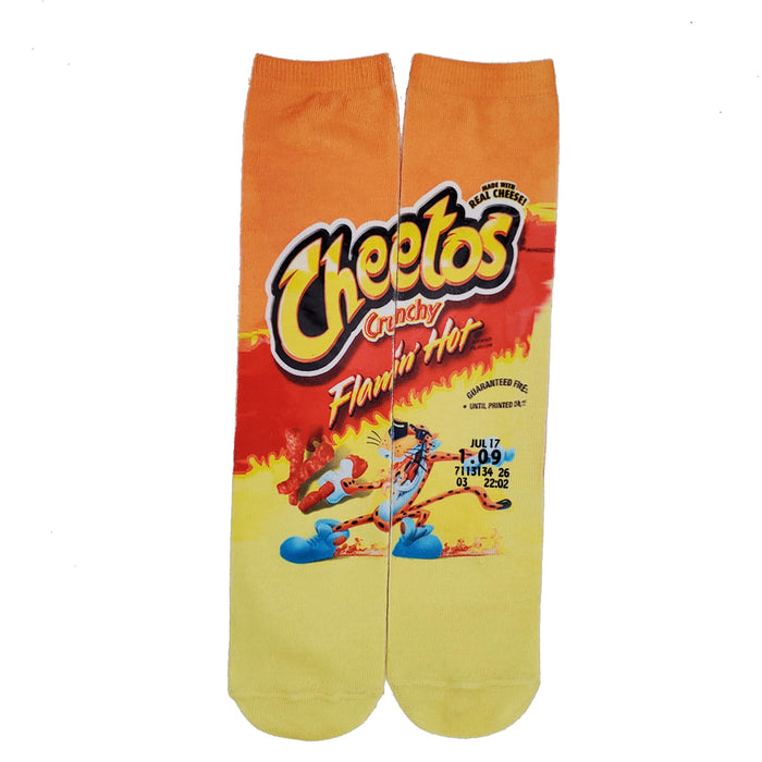 Wholesale Socks Cotton Chips Food Printing Stockings JDC-SK-ZYZ001