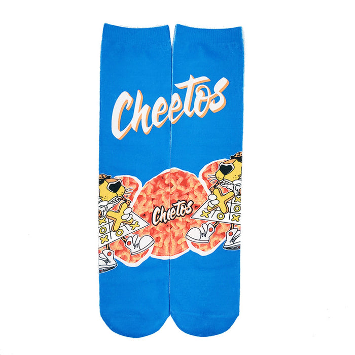 Wholesale Socks Cotton Chips Food Printing Stockings JDC-SK-ZYZ001