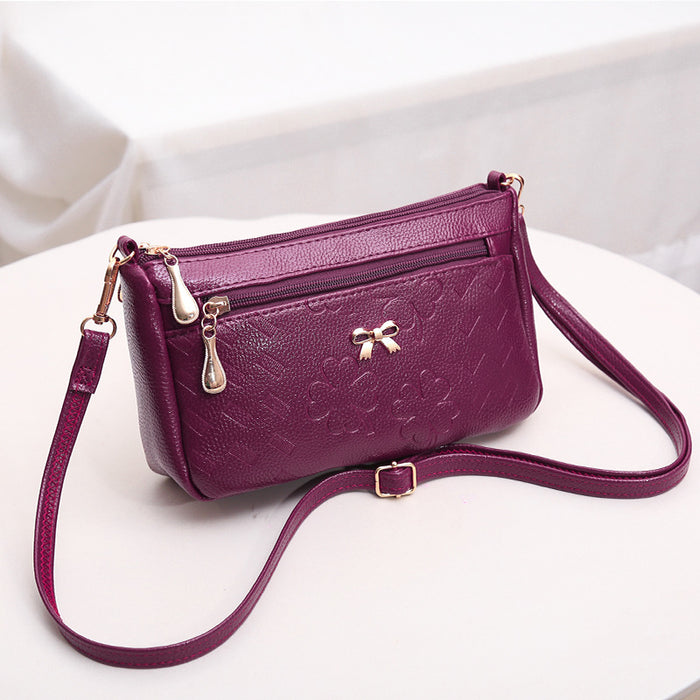 Wholesale Shoulder Bag PU Bow Small Square Bag Diagonal JDC-SD-Meiw003