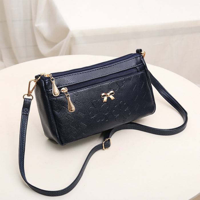 Wholesale Shoulder Bag PU Bow Small Square Bag Diagonal JDC-SD-Meiw003